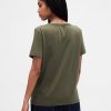 VintageSoft T-Shirt mit V-Ausschnitt aus Bio-Baumwolle VintageSoft T-Shirt mit V-Ausschnitt aus Bio-Baumwolle