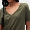 VintageSoft T-Shirt mit V-Ausschnitt aus Bio-Baumwolle VintageSoft T-Shirt mit V-Ausschnitt aus Bio-Baumwolle