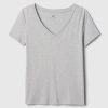 VintageSoft T-Shirt mit V-Ausschnitt aus Bio-Baumwolle VintageSoft T-Shirt mit V-Ausschnitt aus Bio-Baumwolle