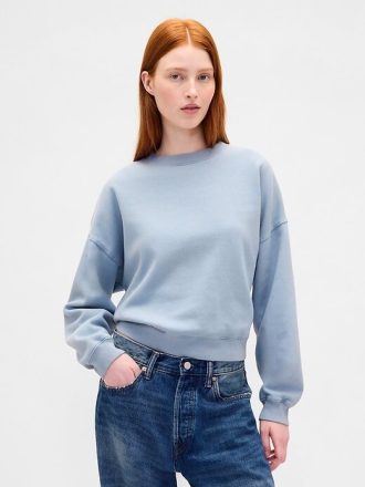 VintageSoft – Wedge – Rundhals-Sweatshirt