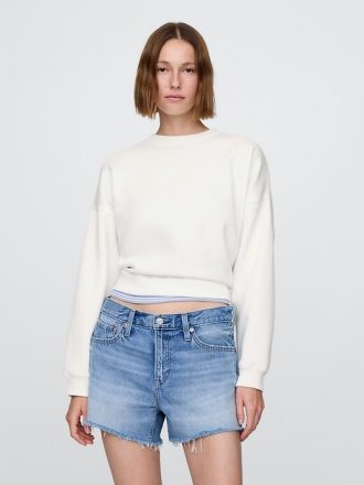 VintageSoft – Wedge – Rundhals-Sweatshirt