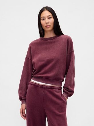 VintageSoft – Wedge – Rundhals-Sweatshirt