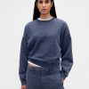 VintageSoft – Wedge – Rundhals-Sweatshirt