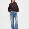 VintageSoft – Wedge – Rundhals-Sweatshirt