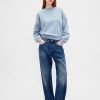VintageSoft – Wedge – Rundhals-Sweatshirt