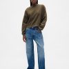 VintageSoft – Wedge – Rundhals-Sweatshirt