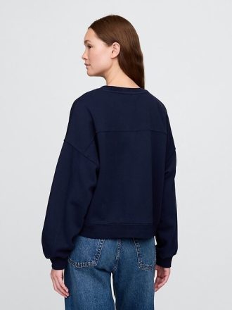 VintageSoft – Wedge – Rundhals-Sweatshirt