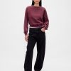 VintageSoft – Wedge – Rundhals-Sweatshirt