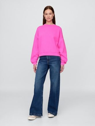 VintageSoft – Wedge – Rundhals-Sweatshirt