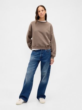VintageSoft – Wedge – Rundhals-Sweatshirt