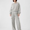 VintageSoft – Wedge – Rundhals-Sweatshirt