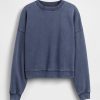 VintageSoft – Wedge – Rundhals-Sweatshirt