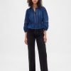 Voile-Top mit Spitzenbesatz Voile-Top mit Spitzenbesatz