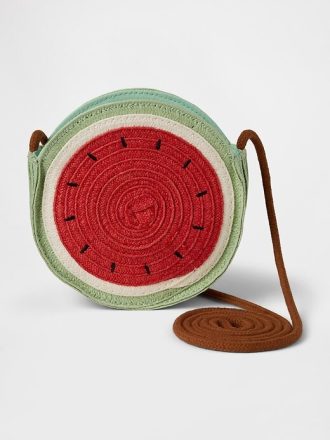 Wassermelonen-Strohtasche für Kinder