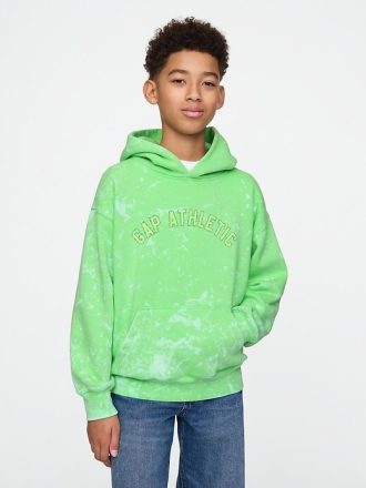 Weicher Vintage-Hoodie mit Logo für Kinder