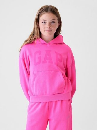Weicher Vintage-Hoodie mit Logo für Kinder