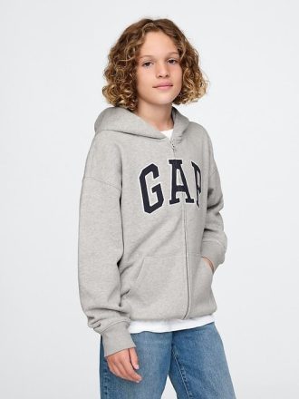 Weicher Vintage-Kapuzenpullover mit Logo für Kinder