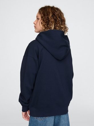 Weicher Vintage-Kapuzenpullover mit Logo für Kinder
