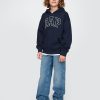 Weicher Vintage-Kapuzenpullover mit Logo für Kinder Weicher Vintage-Kapuzenpullover mit Logo für Kinder