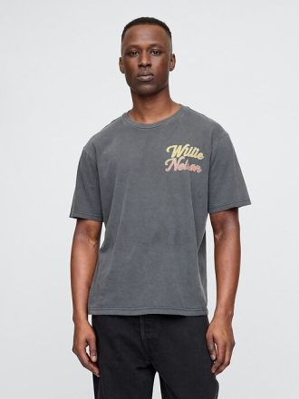 Willie Nelson Grafik T-Shirt