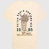 Yellowstone Flower Cowboystiefel Grafik T-Shirt Yellowstone Flower Cowboystiefel Grafik T-Shirt