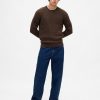 Zopfmusterpullover aus Merinowollmischung Zopfmusterpullover aus Merinowollmischung